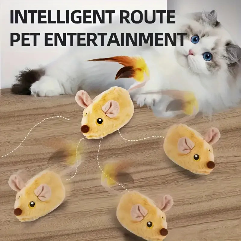 Remote-Controlled Mouse Cat Chase Toy