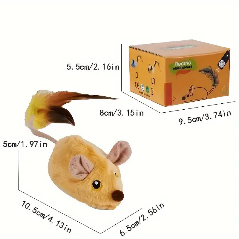 Remote-Controlled Mouse Cat Chase Toy