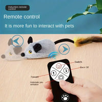 Remote-Controlled Mouse Cat Chase Toy