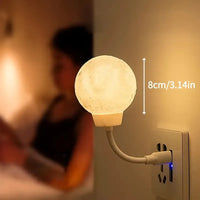 Moon Orb Sound Activated USB Night Light