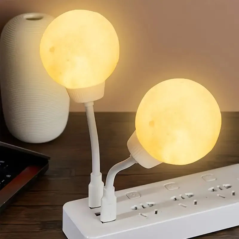 Moon Orb Sound Activated USB Night Light