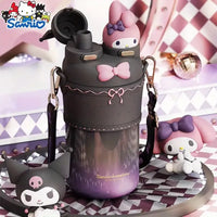 Sanrio 2 in 1 Kuromi & My Melody Steel Kawaii Bottle (550 ml)