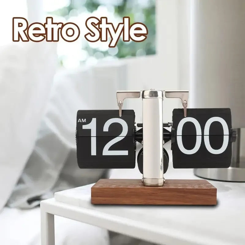 Retro Vintage Mechanical Flip Clock