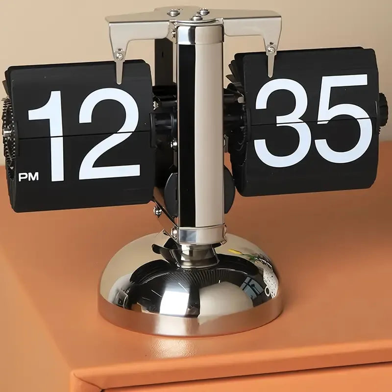 Retro Vintage Mechanical Flip Clock