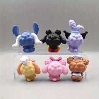 Sanrio Cosplay Ornament Figurines (Set of 6)