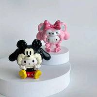 Sanrio Cosplay Ornament Figurines (Set of 6)