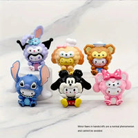 Sanrio Cosplay Ornament Figurines (Set of 6)