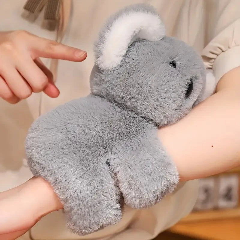 Cute Forest Animal Series Plush Slap-on Bracelet