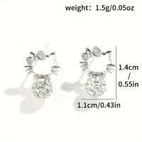 Dazzling Hello Kitty Stud Earrings