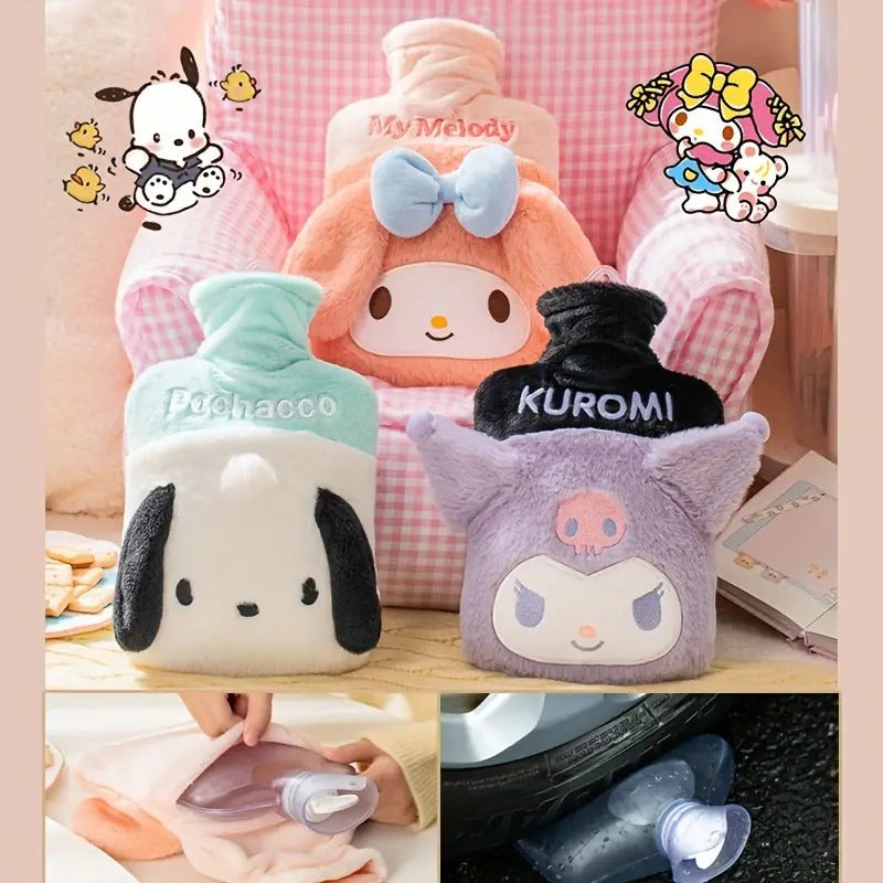 Sanrio Fuzzy Plush Hot Water Bag