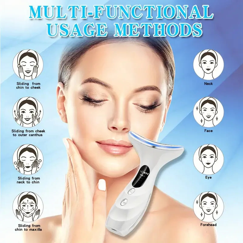 SKYUV Neck and Face Massager Device