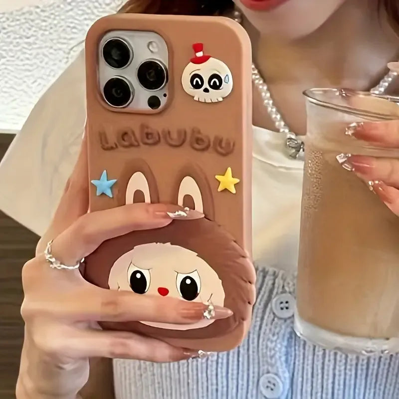 Labubu the Monster Silicone Case (For iPhones)