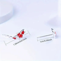 Cute Lucky Koi Fish Stud Earrings