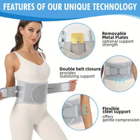 Str8 Lower Back Support Belt