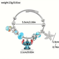 Disney Stitch Charm Bracelet