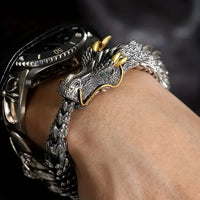 Majestic Dragon Shaped Bracelet