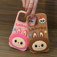 Labubu the Monster Silicone Case (For iPhones)