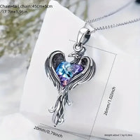 Exquisite Phoenix Heart Pendant