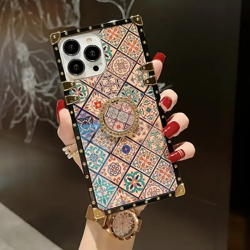 Luxury Rhinestone Design Phone Case (For iPhones)