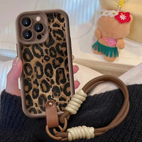 Retro Leopard Print Phone Case (For iPhones)