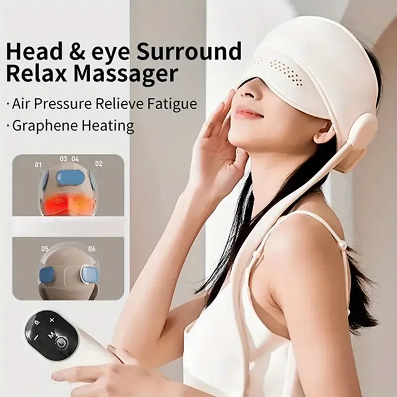 RelaxMe Luxury Head and Eye Massager