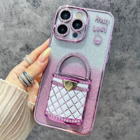 Pretty Lady Glitter Phone Case (For iPhones)