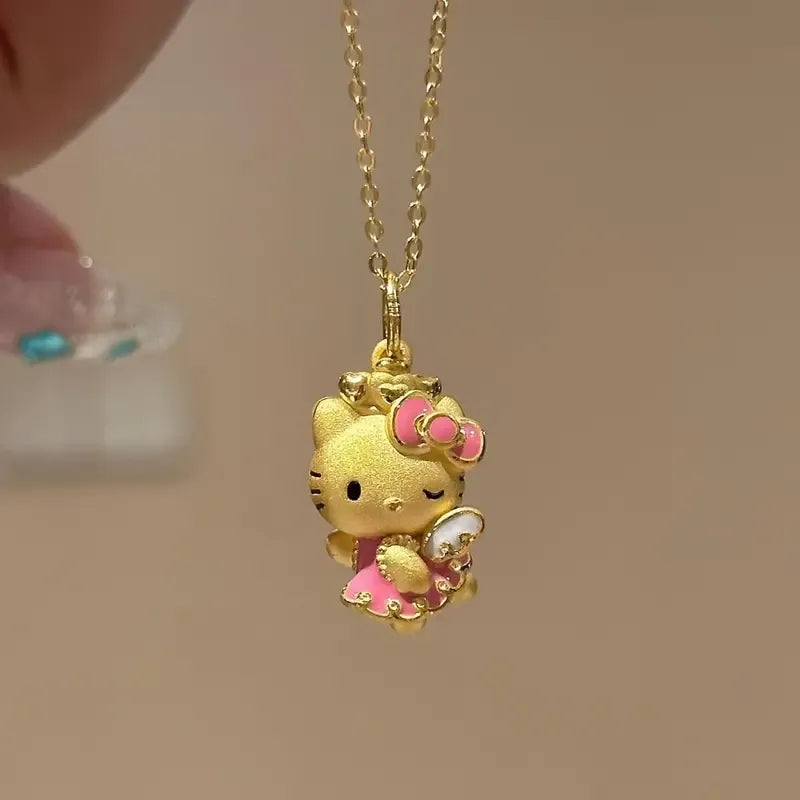 Elegant Hello Kitty Pendant