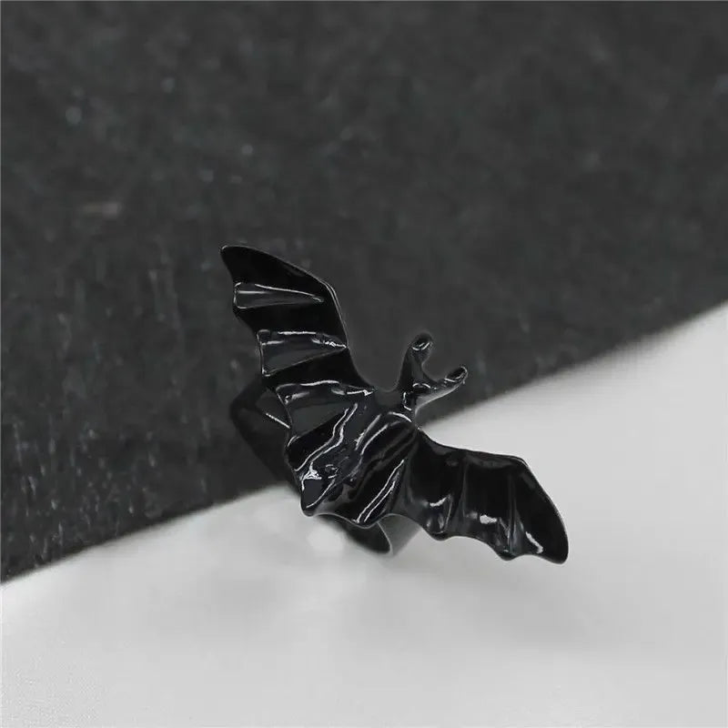 Gothic Bat Ring