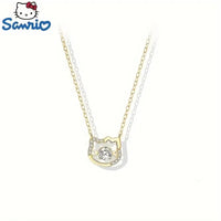 Hello Kitty Golden-Tone Pendant