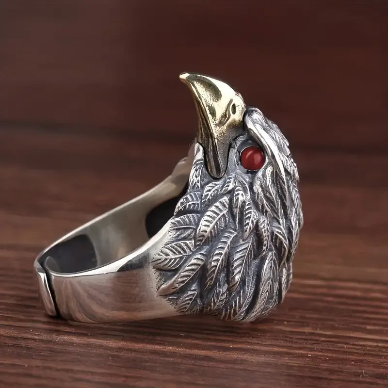 Vintage Eagle Head Ring