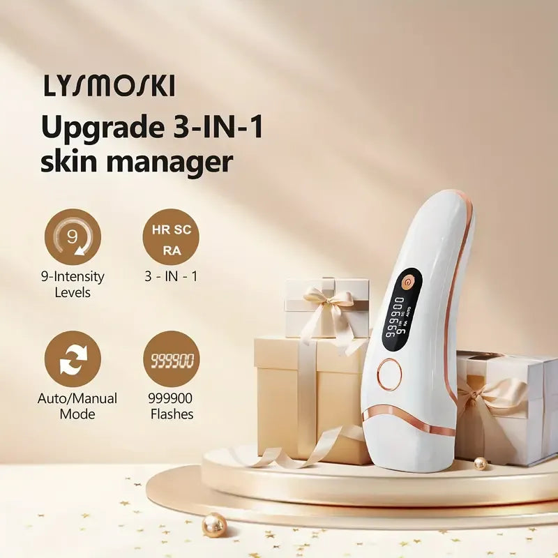 LYSMOSKI IPL Pulse Light Hair Removal Device