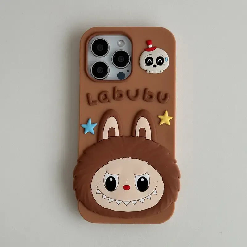 Labubu the Monster Silicone Case (For iPhones)