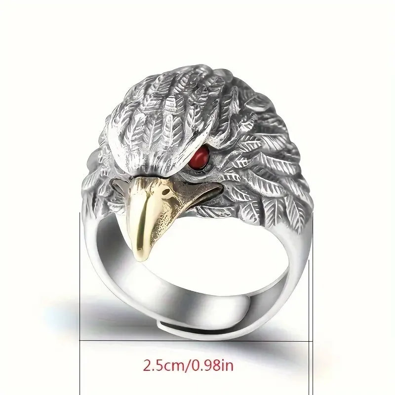 Vintage Eagle Head Ring