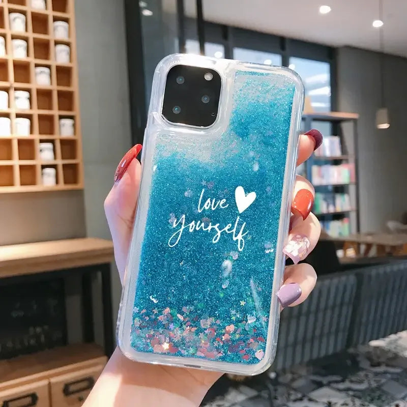 Quicksand Glitter Phone Case (For iPhones)