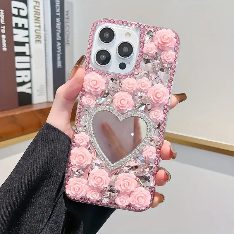 Mirror Gemstone Phone Case (For iPhones)