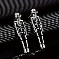 Halloween Skeleton Dangle Earrings