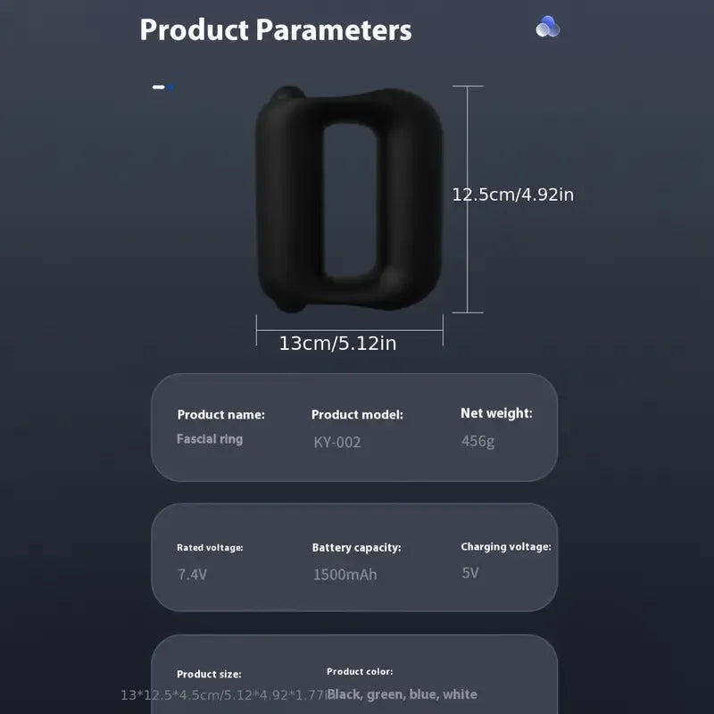 Fascia Upgraded 2-in-1 Ring Massager