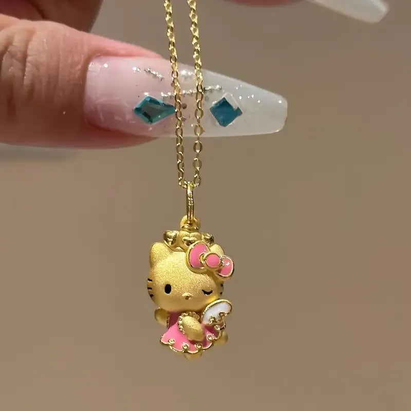 Elegant Hello Kitty Pendant