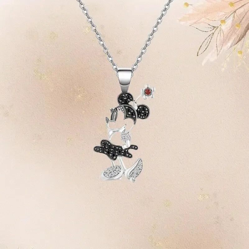 Whimsical Minnie Mouse Pendant