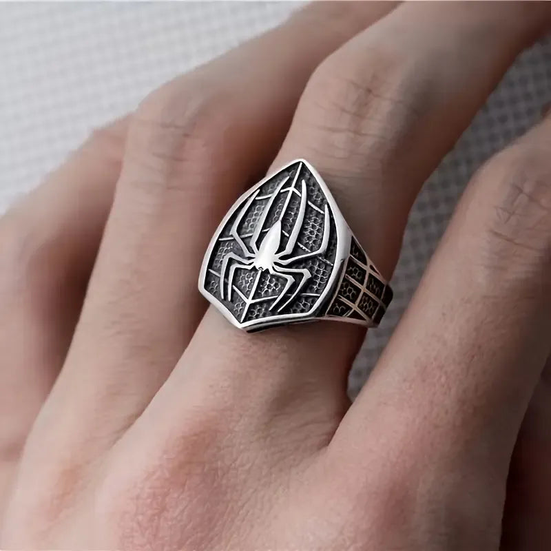 Spiderman Punk-Style Ring