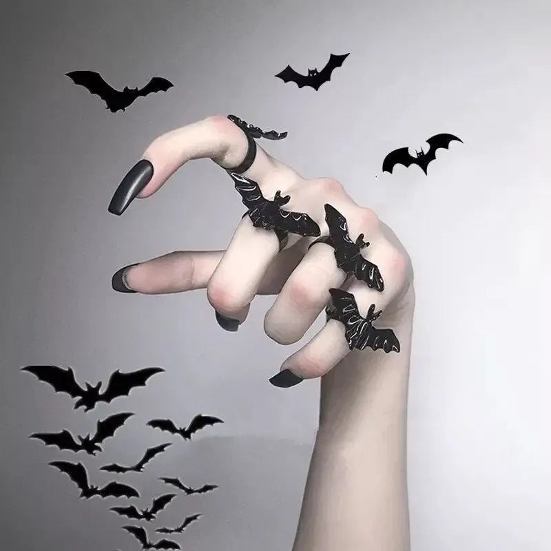 Gothic Bat Ring