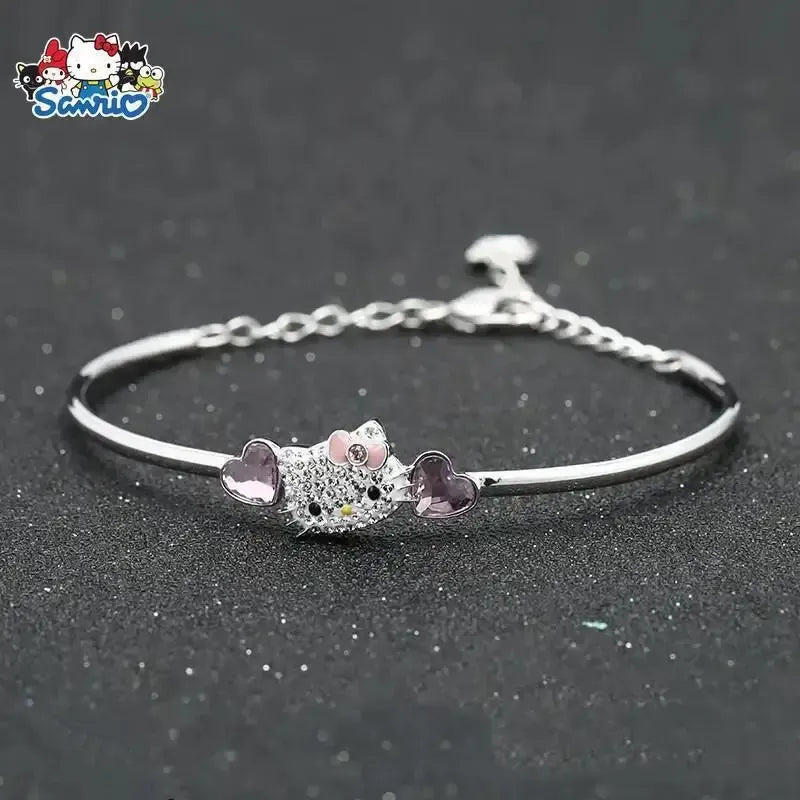 Elegant Hello Kitty Charm Bracelet