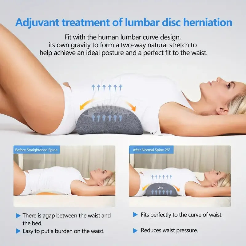 Heated Lumbar Support Pillow