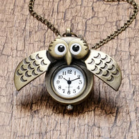 Vintage Mini Night Owl Pocket Watch