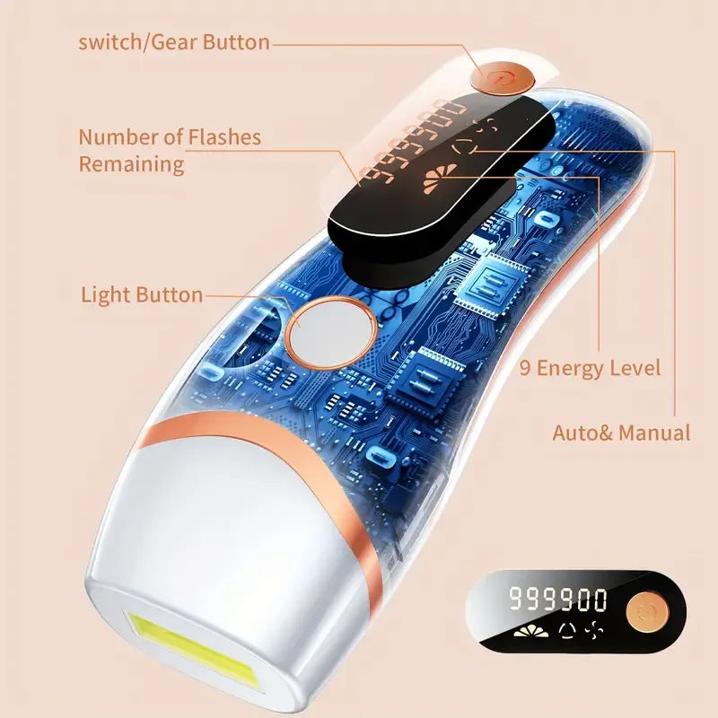 LYSMOSKI IPL Pulse Light Hair Removal Device