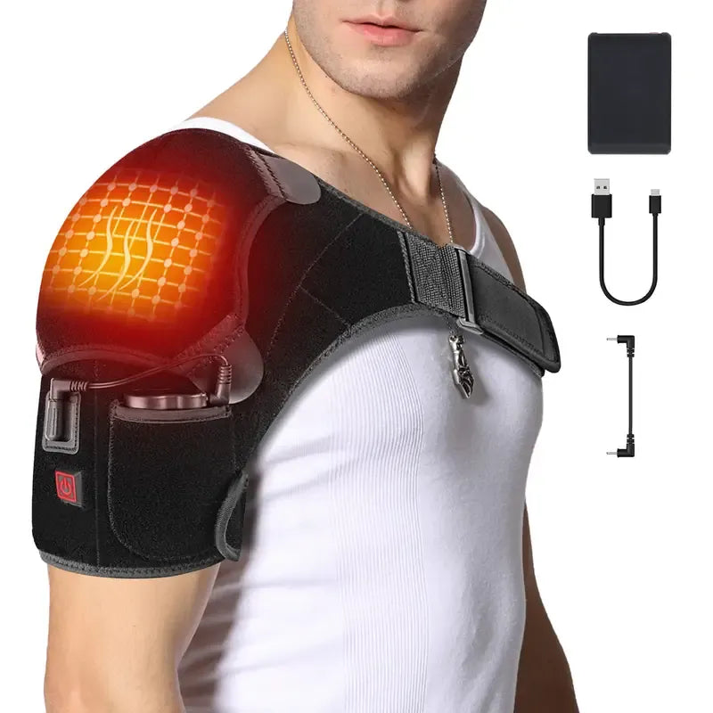 Heated Shoulder Brace Wrap