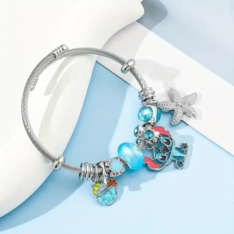 Disney Stitch Charm Bracelet