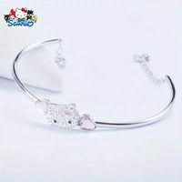 Elegant Hello Kitty Charm Bracelet