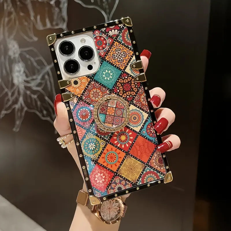 Luxury Rhinestone Design Phone Case (For iPhones)