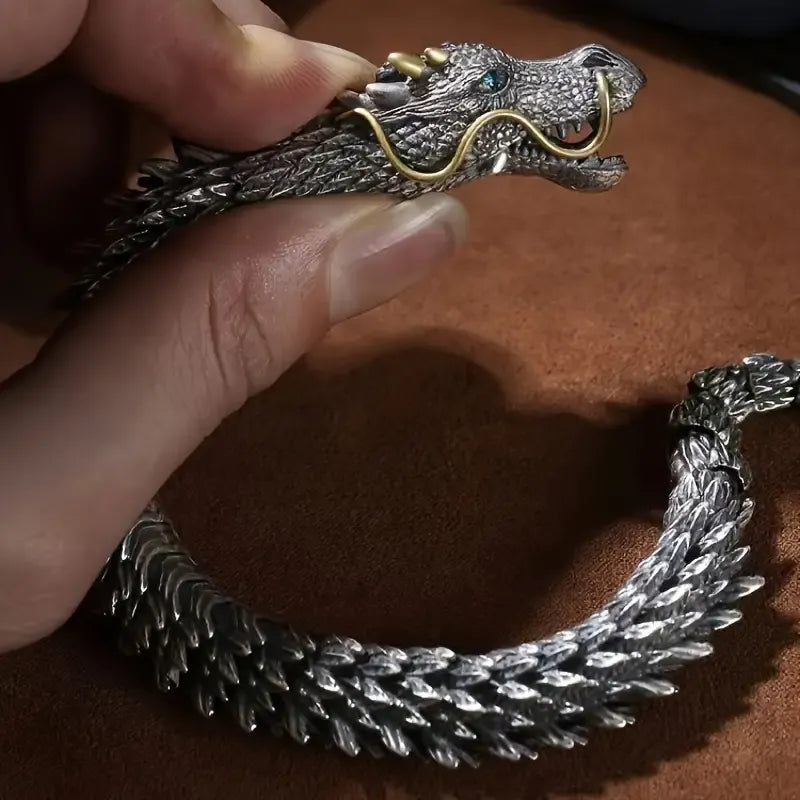 Majestic Dragon Shaped Bracelet